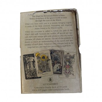 Kosmetinis defektas The Magickal Botanical Oracle kortos Lo Scarabeo